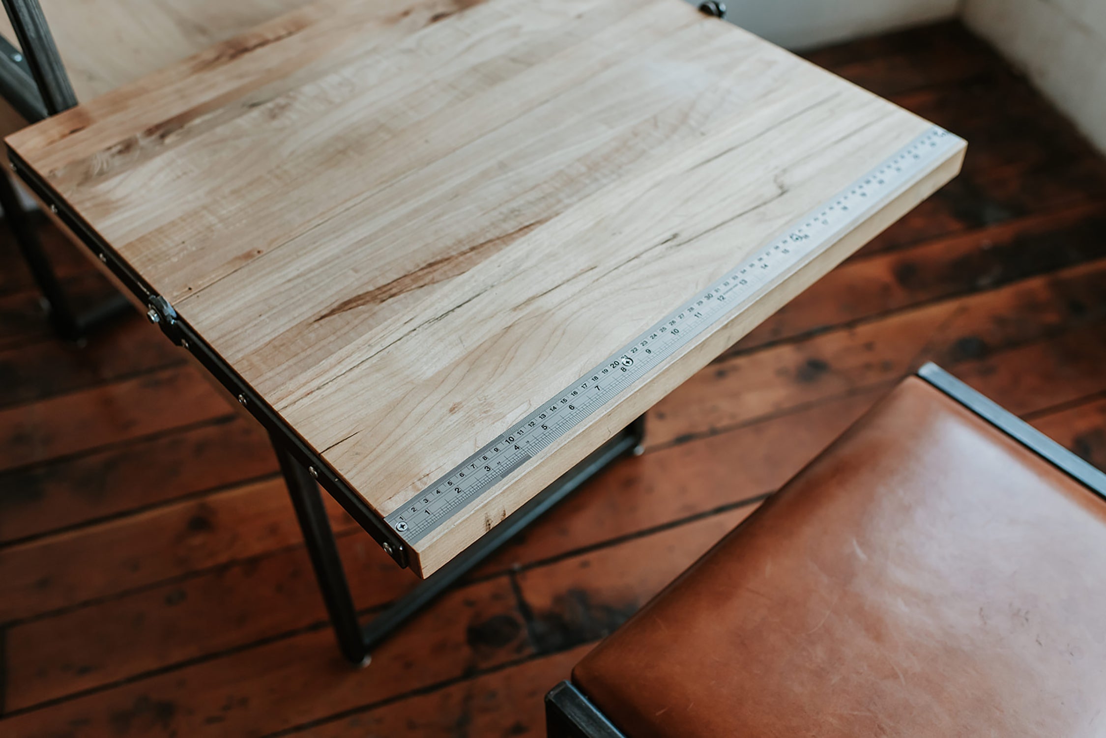 CUSTOM SIZING CHAIR w/ matching stool